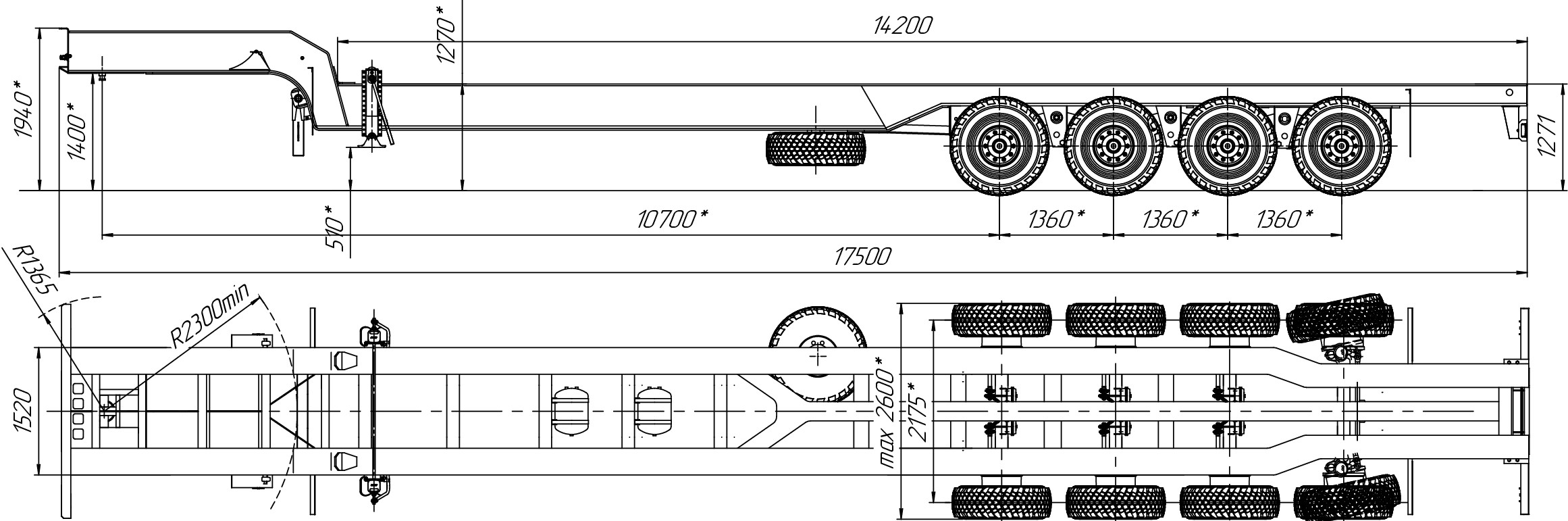 Полуприцеп 764010